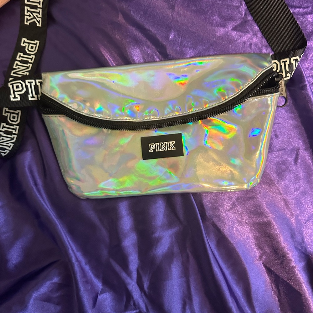 PINK Victoria's Secret Iridescent Crossbody Bag